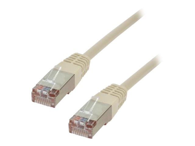 Câble RJ45 Cat.5e F/UTP - 1m - Jaune - Connectique réseau - 0