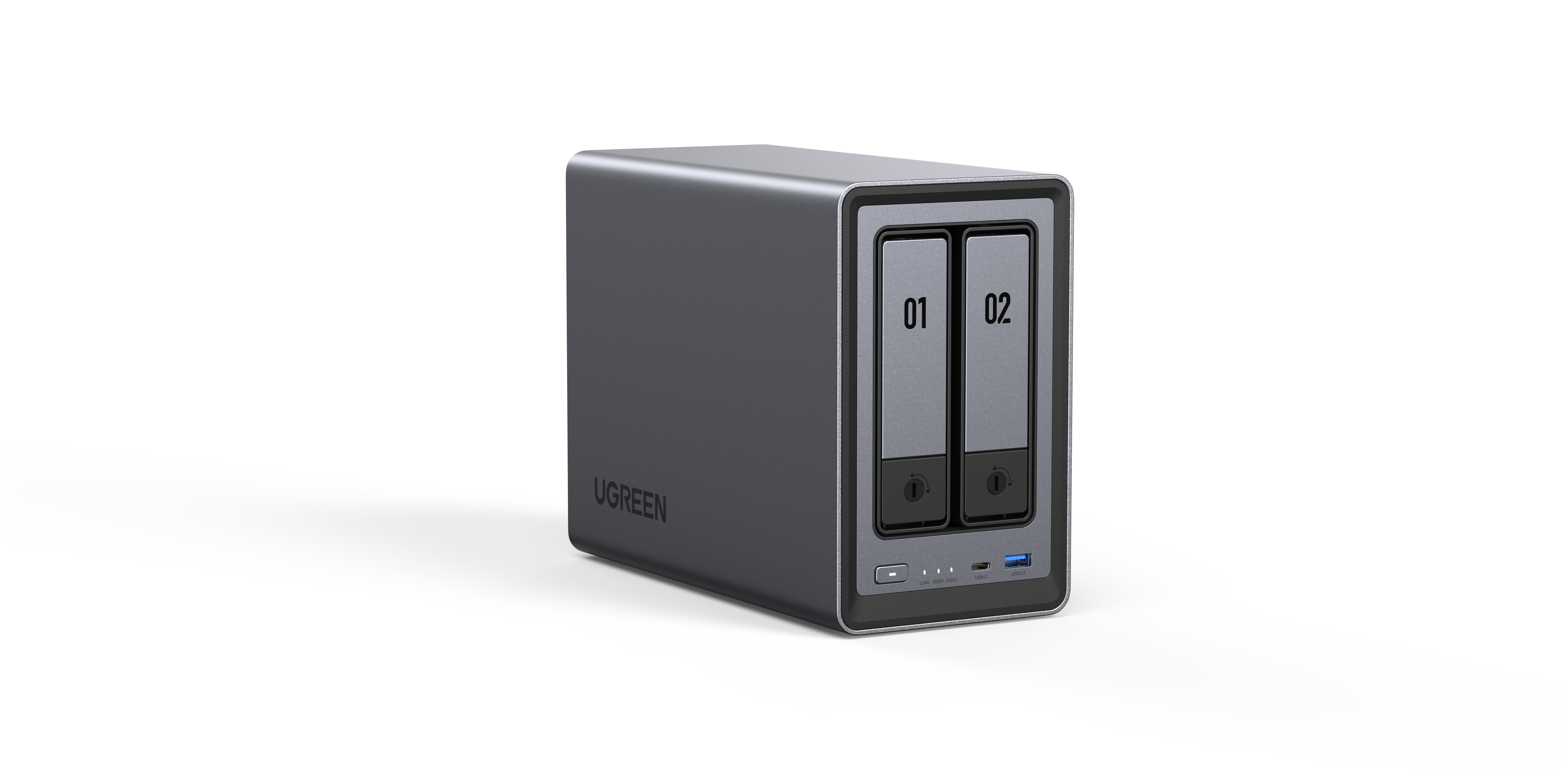 UGREEN DXP2800 - 2 Baies - Serveur NAS UGREEN - Cybertek.fr - 5
