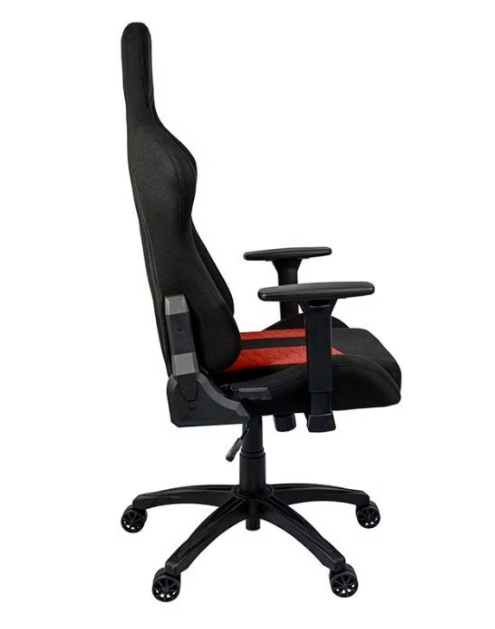 Corsair TC100 RELAXED Fabric Tissu/Charbon/Rouge/2D Rouge - Siège PC - 3