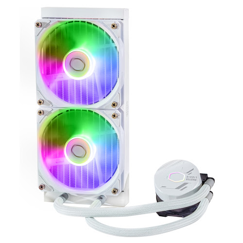 Cooler Master MasterLiquid 240L Core ARGB Blanc# - Watercooling - 3