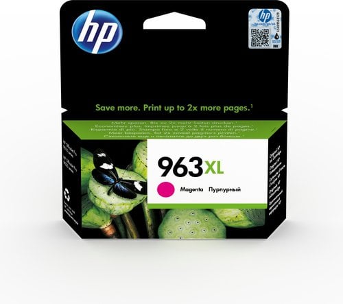 Cartouche 963XL - Magenta - 3JA28AEBGX pour imprimante  HP - 0