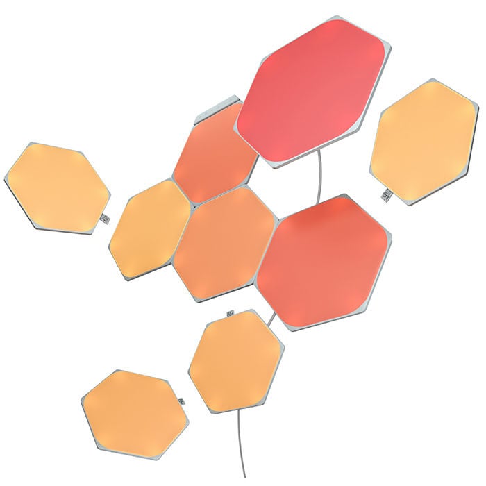 Nanoleaf Shapes Hexagons Starter Kit - 9 pièces -Seconde Vie-Très Bon Etat (NL42-0002HX-9PK-TBE) - Achat / Vente Objet connecté / Domotique sur Cybertek.fr - 0