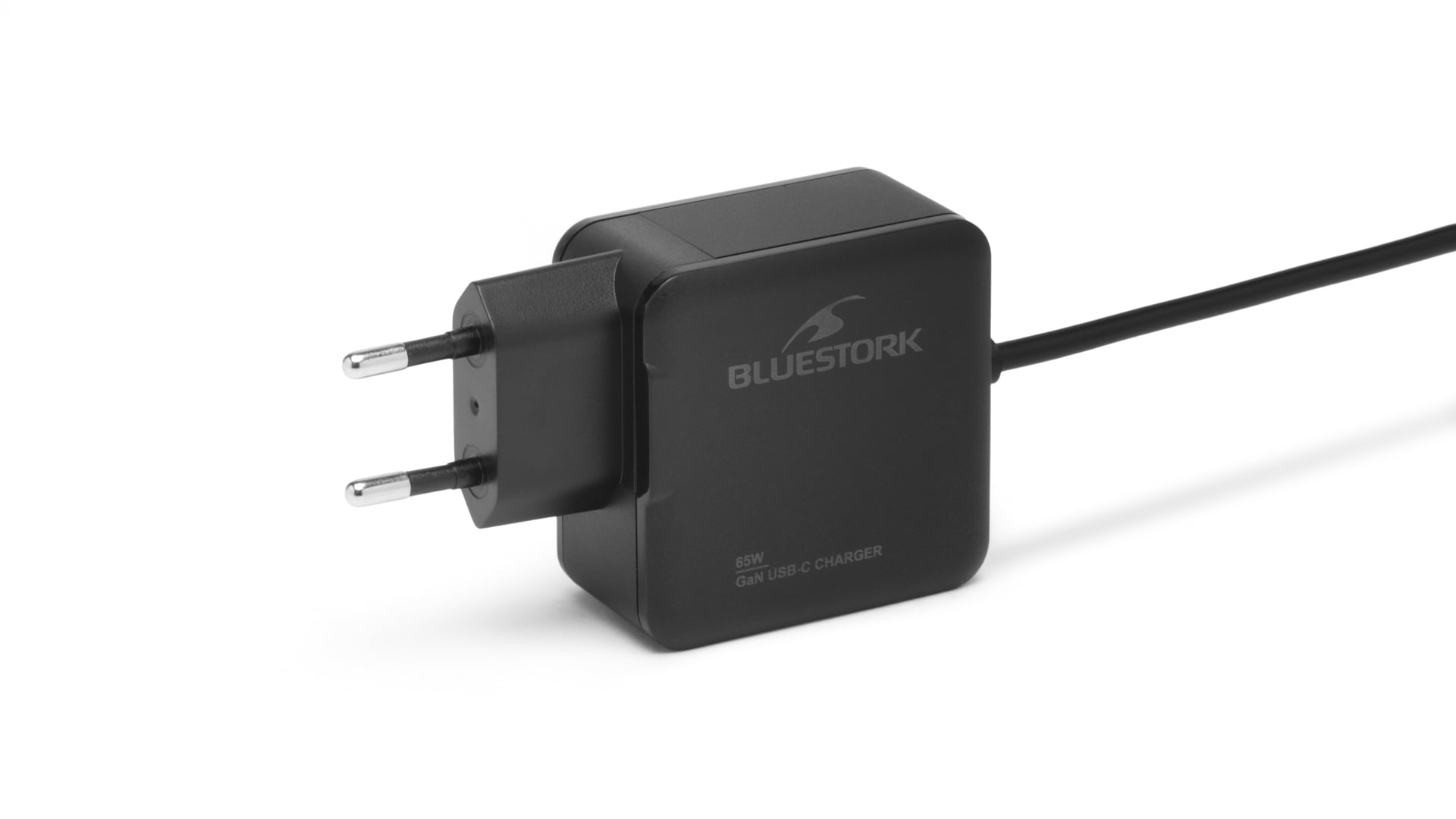 Bluestork Chargeur GaN/Power Delivery USB-C - 65W - 1,5m - Noir (PW-BS-65-GAN-C/2) - Achat / Vente Chargeur sur Cybertek.fr - 0