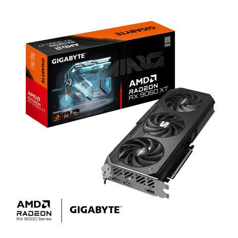 Carte graphique Gigabyte Radeon RX 9060 XT GAMING OC 16G Cybertek