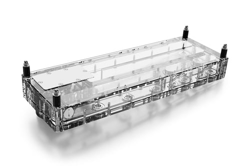 Alphacool Core Distro Plate 360mm - Avec pompe VPP Apex  (15480) - Achat / Vente Accessoires watercooling sur Cybertek.fr - 1