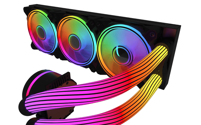 M.RED AIO 360mm ARGB - Infinite Advanced 360 - Watercooling M.RED - 6