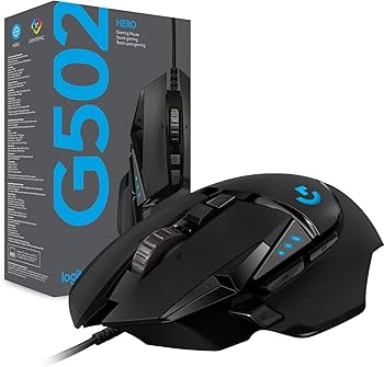 Souris PC Logitech G502 Hero - Filaire - Noir Cybertek