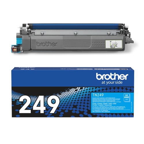 Toner TN-249C Cyan pour imprimante Laser Brother - 2