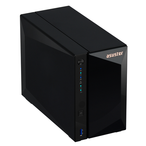 Asustor AS3302T v2 - 2 baies avec 2 disques de 8T IronWolf - Serveur NAS - 2