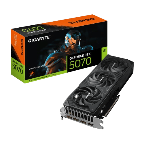 Gigabyte GeForce RTX 5070 WINDFORCE OC SFF 12G - Carte graphique - 0