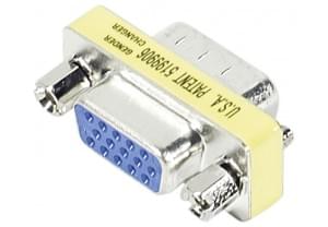 Mini Changeur VGA (HD15) Male-Femelle - Connectique PC - 0
