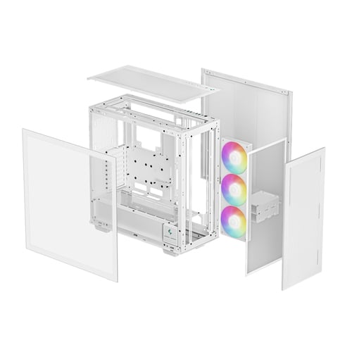 Deepcool Morpheus Blanc Blanc - Boîtier PC Deepcool - Cybertek.fr - 9