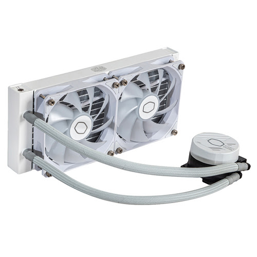 Cooler Master MasterLiquid 240L Core ARGB Blanc# - Watercooling - 4