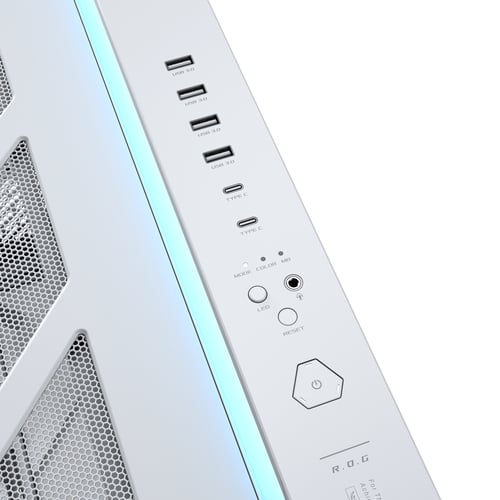 Asus ROG Cronox GR801 Blanc Blanc - Boîtier PC Asus - Cybertek.fr - 5