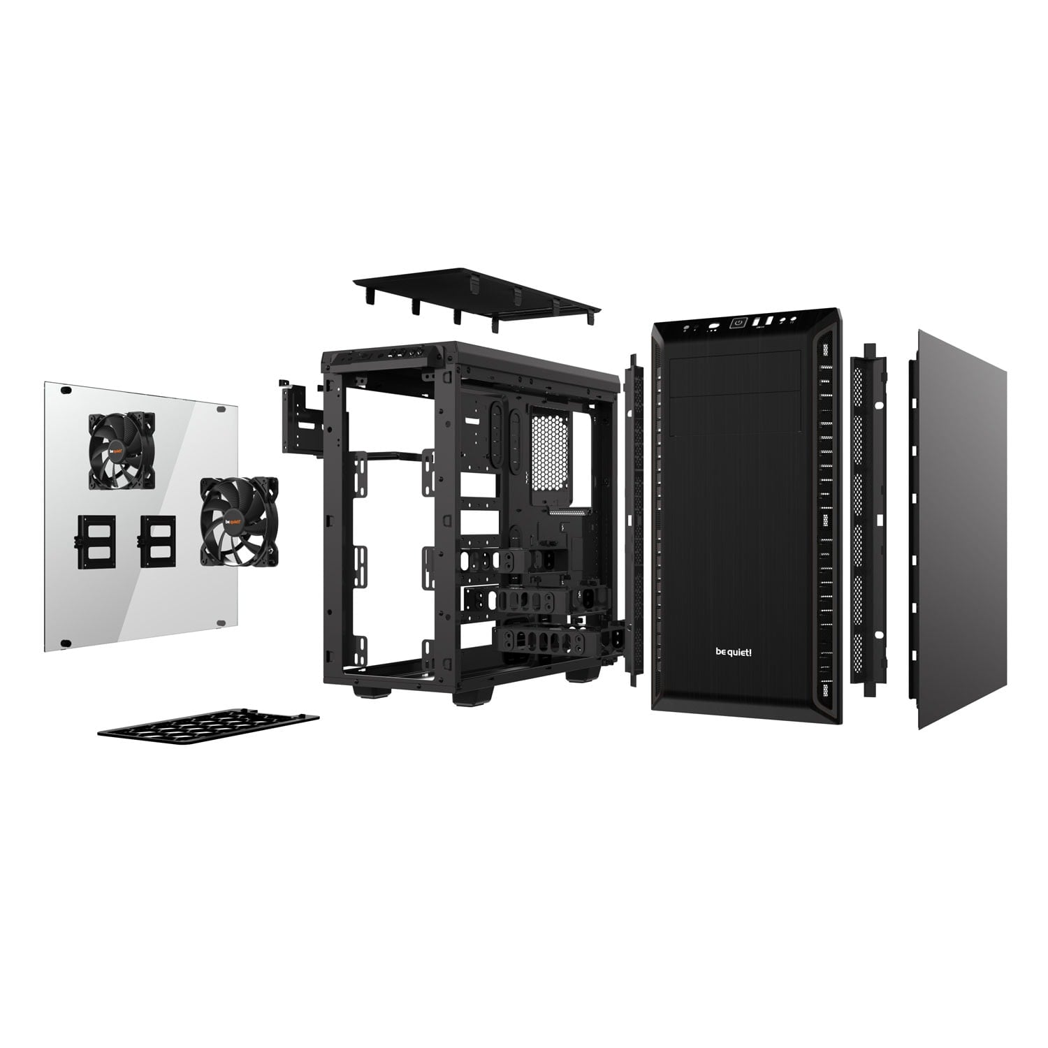 be quiet! Pure Base 600 Black Window BGW21 Noir - Boîtier PC - 2