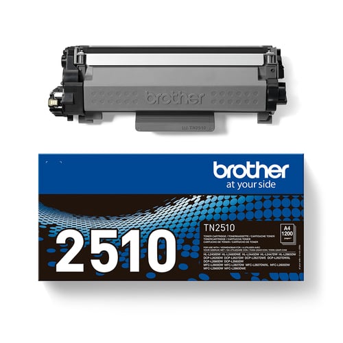 Toner Noir TN2510 pour imprimante Laser Brother - 4