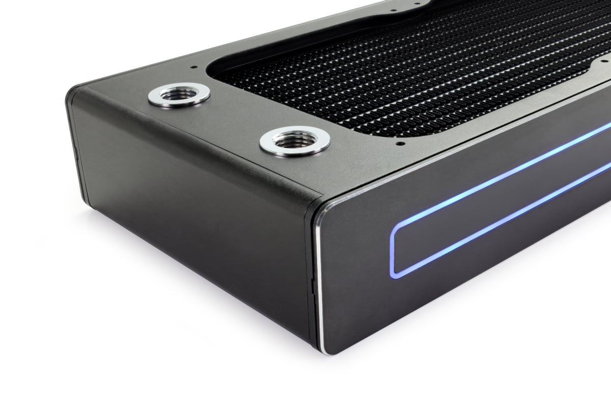 Alphacool Core XT45 Full Copper 360mm Radiator - ARGB (14584) - Achat / Vente Accessoires watercooling sur Cybertek.fr - 4