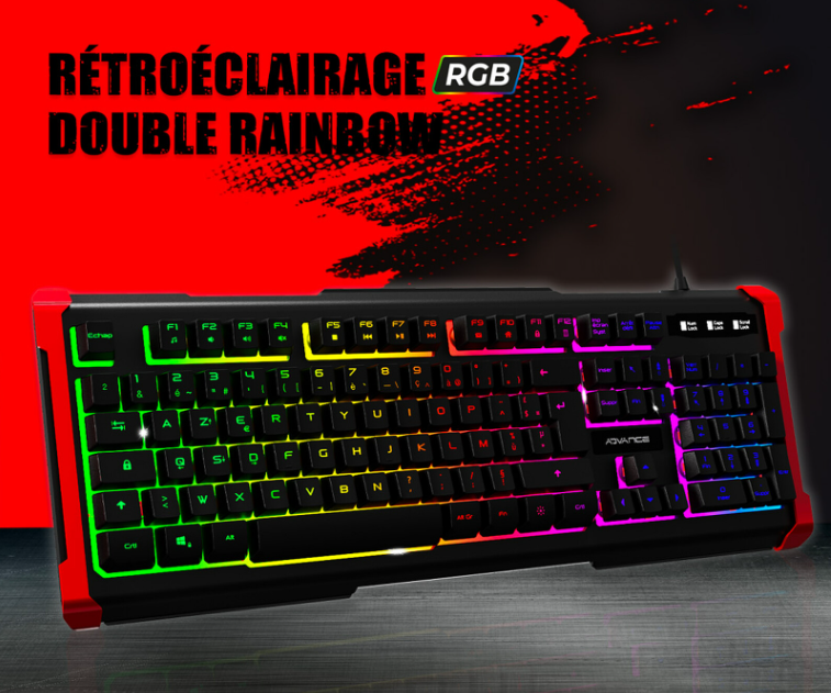 Advance GTA 240 - Clavier PC Advance - Cybertek.fr - 3