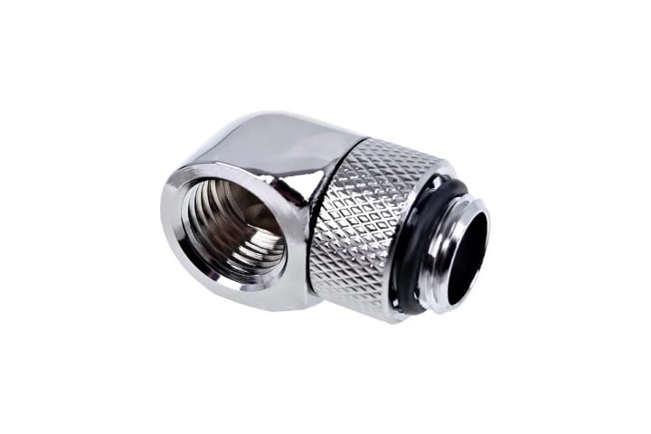 Alphacool Raccord en L rotatif G1/4 mâle/femelle (17249) - Achat / Vente Accessoires watercooling sur Cybertek.fr - 1