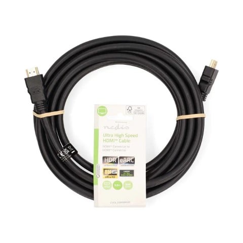 Câble HDMI HighSpeed mâle/mâle - 5m - Noir - 0