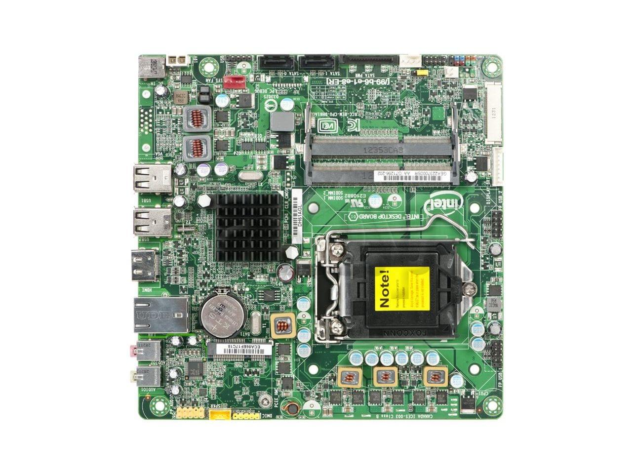 Intel BLKDH61AGL Mini-ITX  - Carte mère Intel - Cybertek.fr - 0