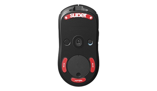 SuperGlide Patins Verre V2 - Logitech G Pro Wireless - Rouge (LGPSGR2) - Achat / Vente Modding sur Cybertek.fr - 1