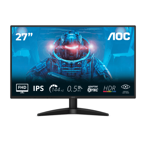 Ecran PC AOC 27B36X - 27" FHD 144Hz IPS 0.5ms HDR Adaptive Sync Cybertek