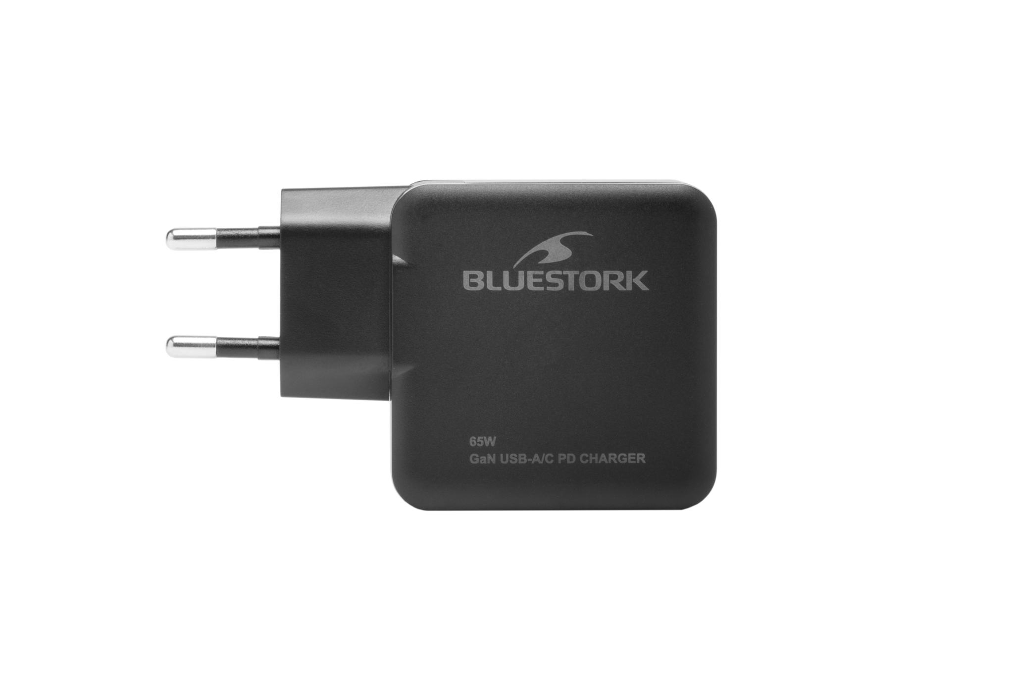 Bluestork Chargeur GaN 65W 2 ports - USB-C/USB-A - Noir (PW-BS-65-GAN-C-A) - Achat / Vente Chargeur sur Cybertek.fr - 5