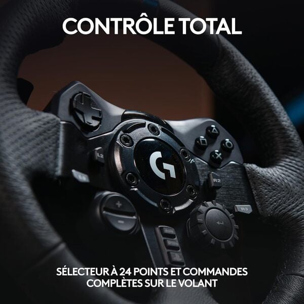 Logitech G923 Racing Wheel & Pedals PC et Playsation Edition (941-000149) - Achat / Vente Volant PC sur Cybertek.fr - 4