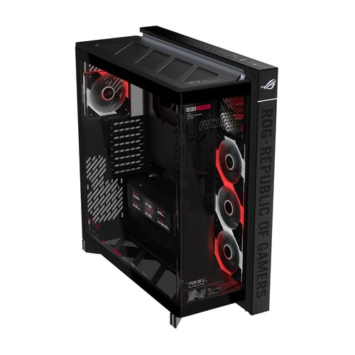 Asus ROG Cronox GR801 Noir Noir - Boîtier PC Asus - Cybertek.fr - 1