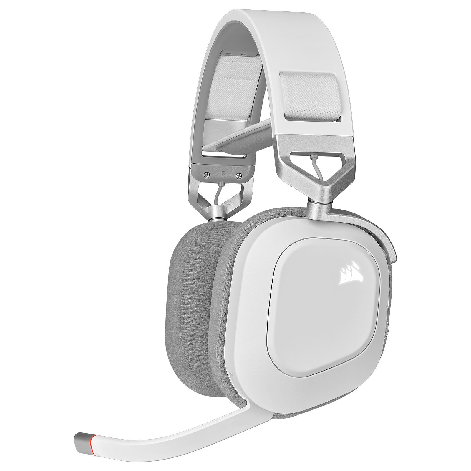 Corsair HS80 RGB Wireless Stereo Blanc - Micro-casque - 0
