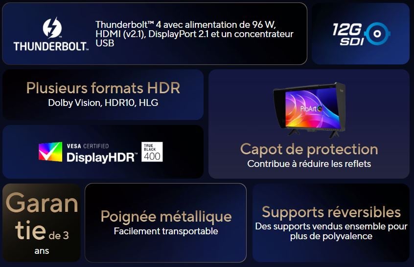 Asus 27 pouces  90LM04N0-B01371 - Ecran PC Asus - Cybertek.fr - 19