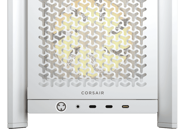 Corsair FRAME 4000D LCD RS ARGB Blanc Blanc - Boîtier PC Corsair - 4