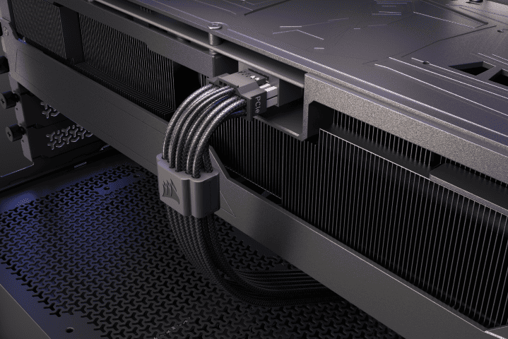 Corsair Câble ThermalProtect PCIe 5.1 600W - Noir (CP-8920472) - Achat / Vente Accessoire alimentation sur Cybertek.fr - 2