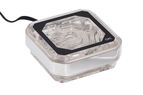 Alphacool Eisblock XPX Aurora CPU - Acryl Chrome/Blanc RGB (12947) - Achat / Vente Accessoires watercooling sur Cybertek.fr - 3