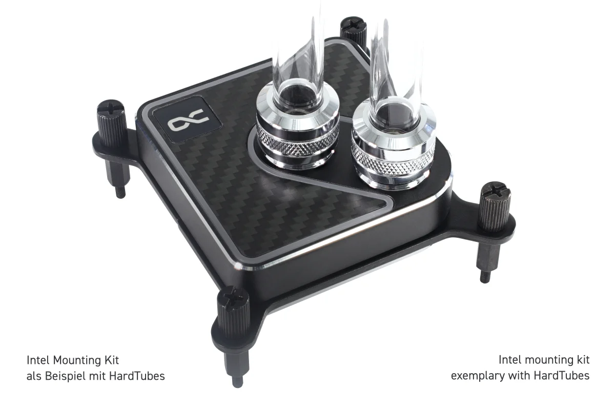 Alphacool Waterblock CPU Core 1 Aurora Carbon (13769 ) - Achat / Vente Accessoires watercooling sur Cybertek.fr - 4