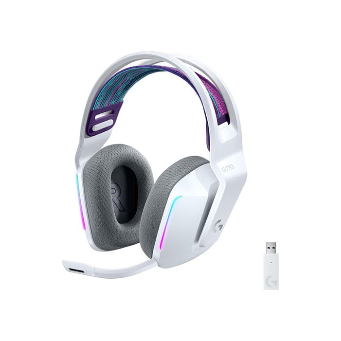 Logitech G733 Lightspeed 7.1 Surround Blanc - Micro-casque - 0