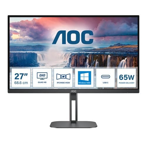 AOC   Q27V5N/BK-TBE - Ecran PC AOC - Cybertek.fr - 0