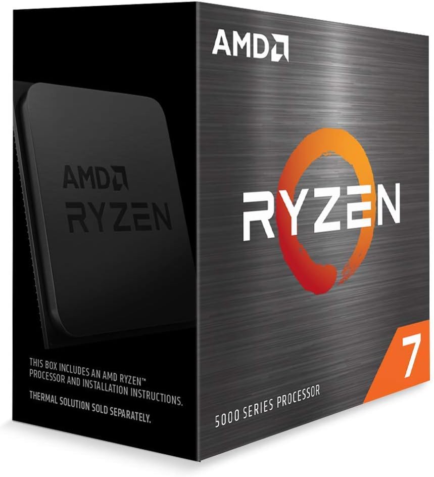 AMD Processeur Ryzen 7 5800X TRAY -Seconde Vie-Etat Satisfaisant - Processeur - 0