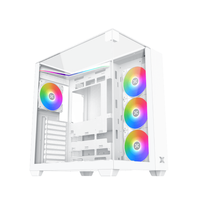 Xigmatek Aqua V Blanc Blanc - Boîtier PC Xigmatek - Cybertek.fr - 0
