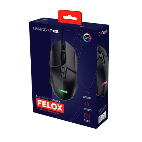 Trust Felox - Souris PC Trust - Cybertek.fr - 4
