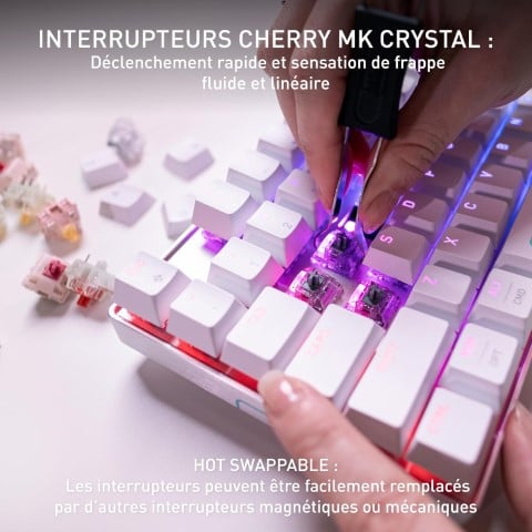 Cherry MX 8.2 Pro TMR TKL - Clavier PC Cherry - Cybertek.fr - 3