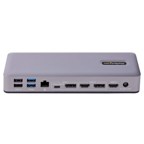Station d'accueil USB-C/12 ports/3x4K - StarTech - 3