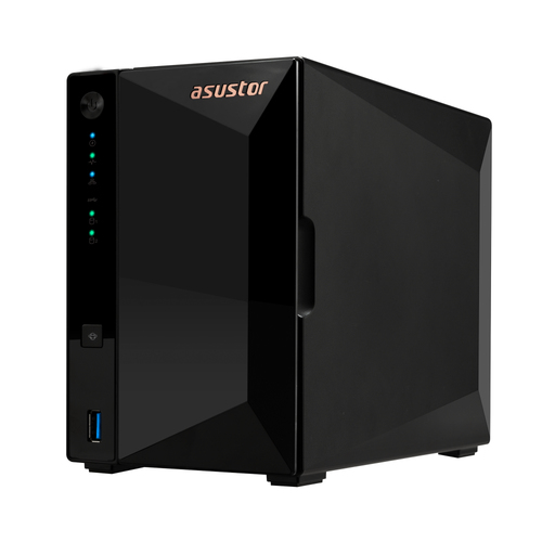 Asustor AS3302T v2 - 2 baies avec 2 disques de 2T RED Plus - Serveur NAS - 1