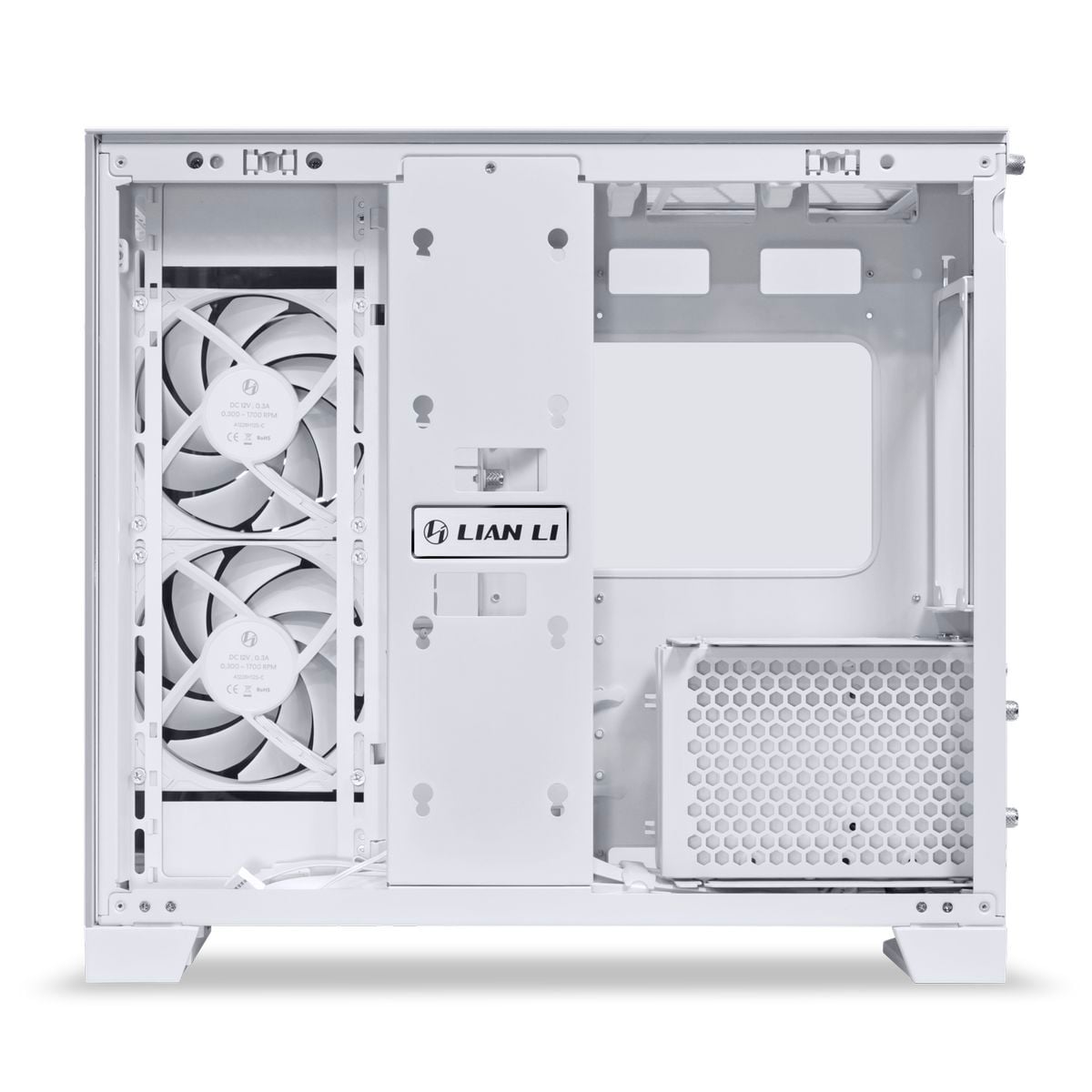 Lian-Li O11D Mini V2 Flow Blanc Blanc - Boîtier PC Lian-Li - 10