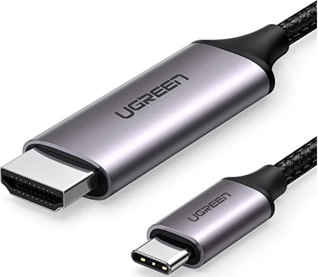 Câble USB-C vers HDMI Tressé mâle/mâle - 1.5m - 0