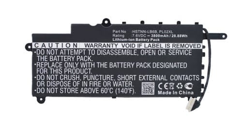 Batterie Li-Ion 7,6v 3800mAh - HERD2837-B029Y2 pour Notebook - 0