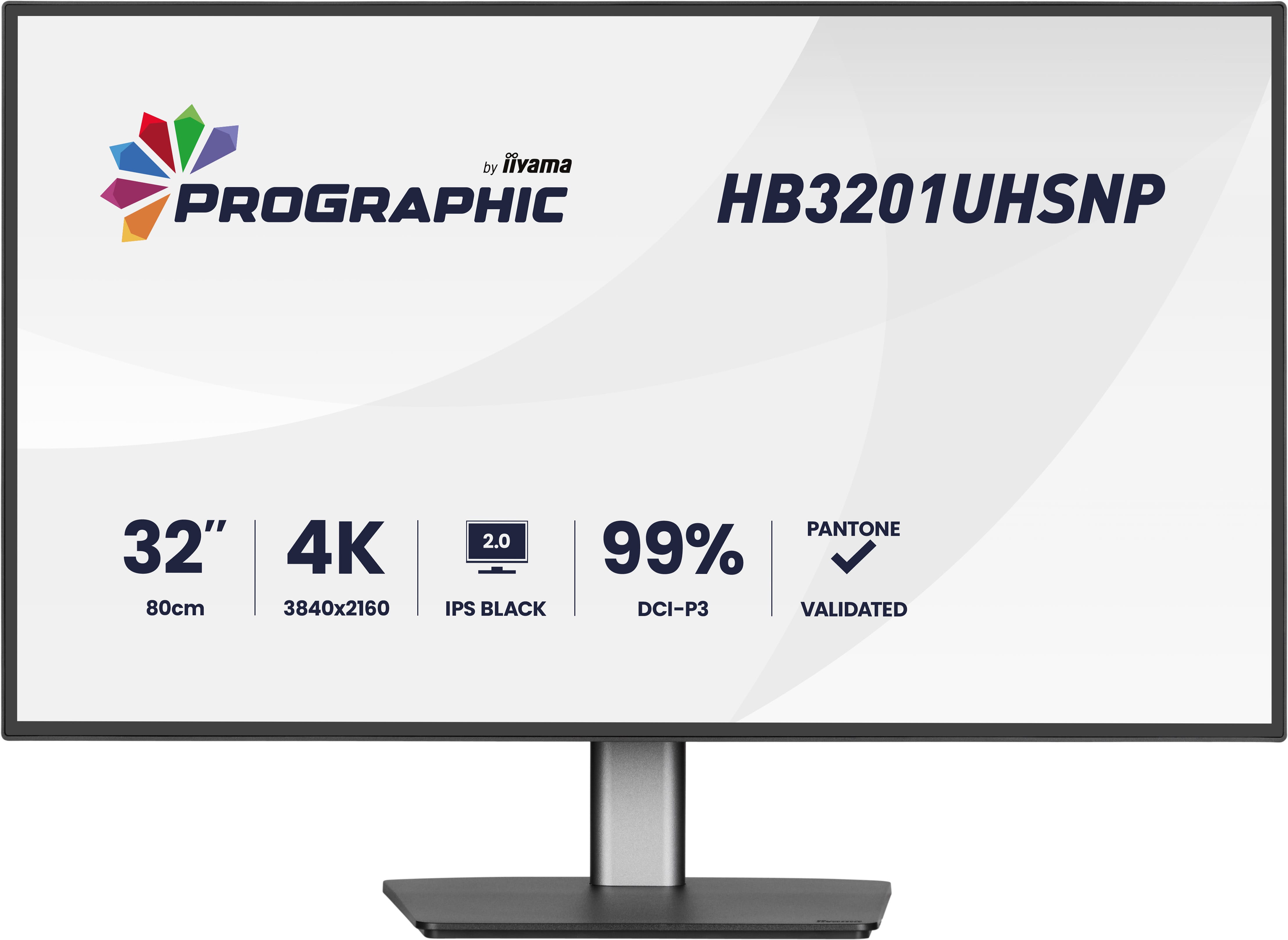 Iiyama 32 pouces  HB3201UHSNP-B1 - Ecran PC Iiyama - Cybertek.fr - 0
