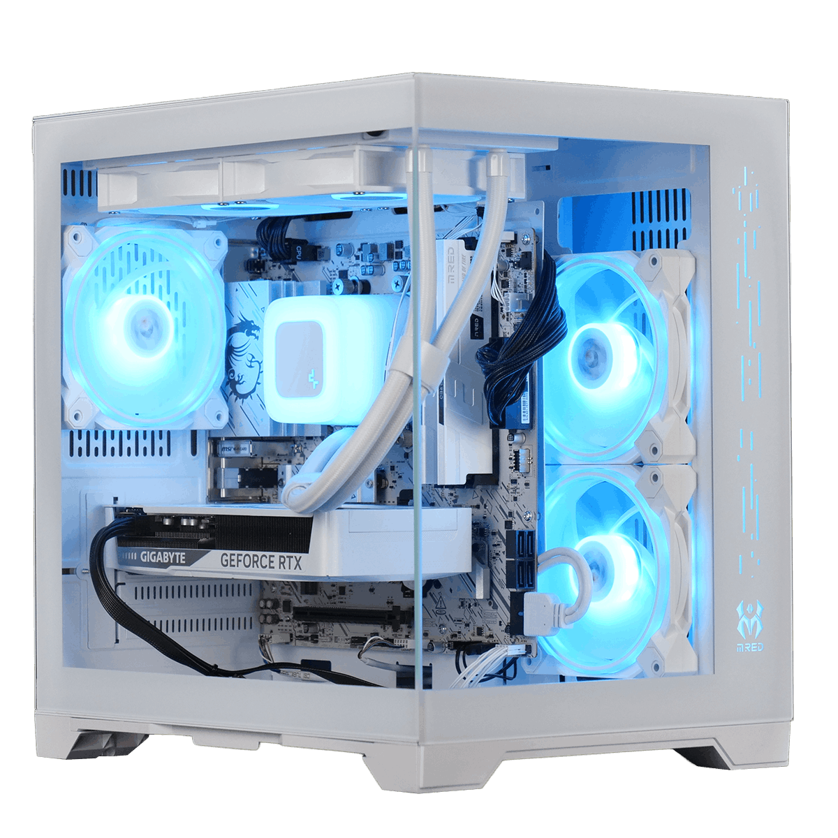 Cybertek SNOW - R5-7500F/5060Ti-8Go/32Go/1To (PCG-10603167) - Achat / Vente PC Fixe sur Cybertek.fr - 0
