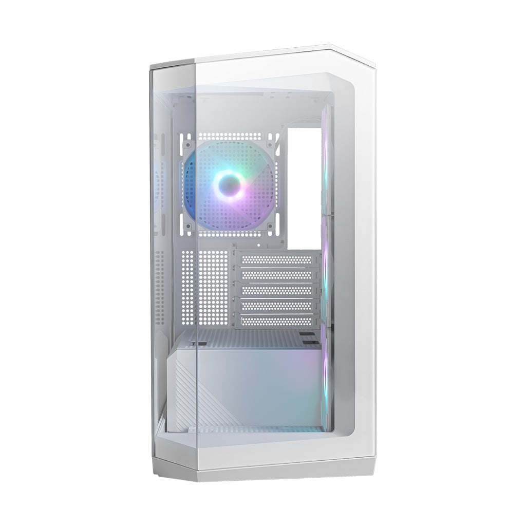MSI MAG PANO M100R PZ WHITE Blanc - Boîtier PC MSI - Cybertek.fr - 2